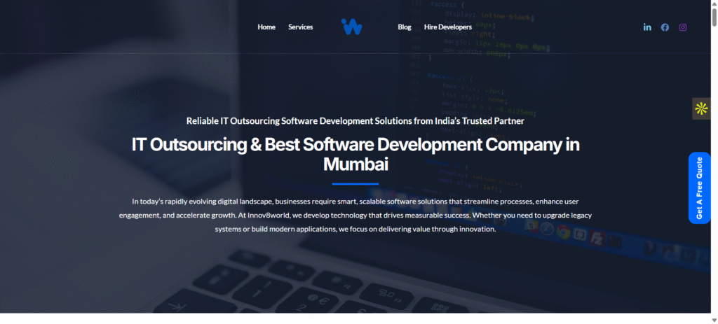 fintech software development in Mumbai