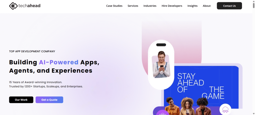 Mobile app development company in India offering cross-platform and native Android solutions with modern UI.
