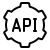 REST API – a web service interface that follows Representational State Transfer principles, allowing communication between client and server over HTTP.